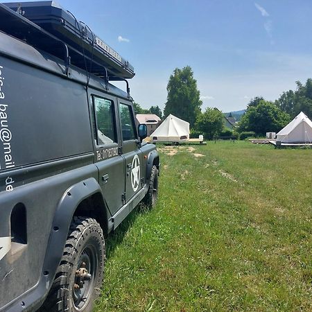 Autark Clamping Camp Hotel Durrhennersdorf ภายนอก รูปภาพ