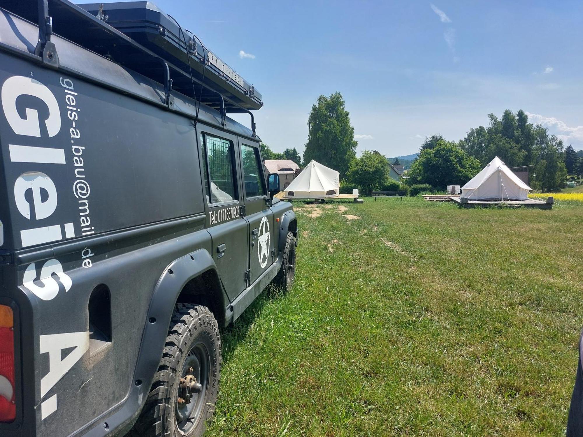 Autark Clamping Camp Hotel Durrhennersdorf ภายนอก รูปภาพ